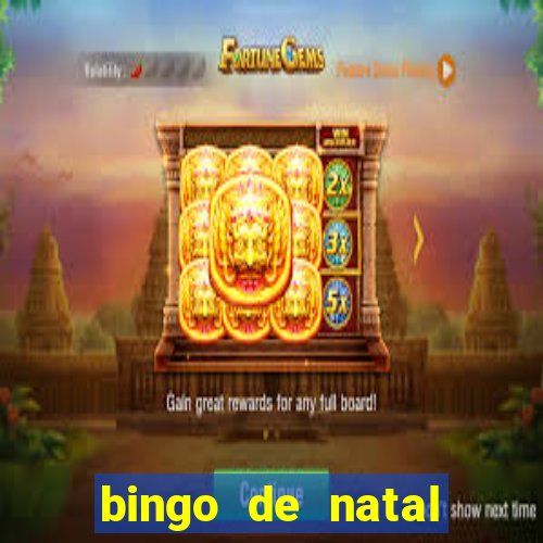 bingo de natal para imprimir gratis